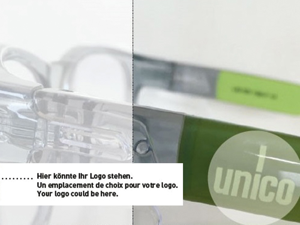 unico-graber-branding-brillenbuegel-mit-logo